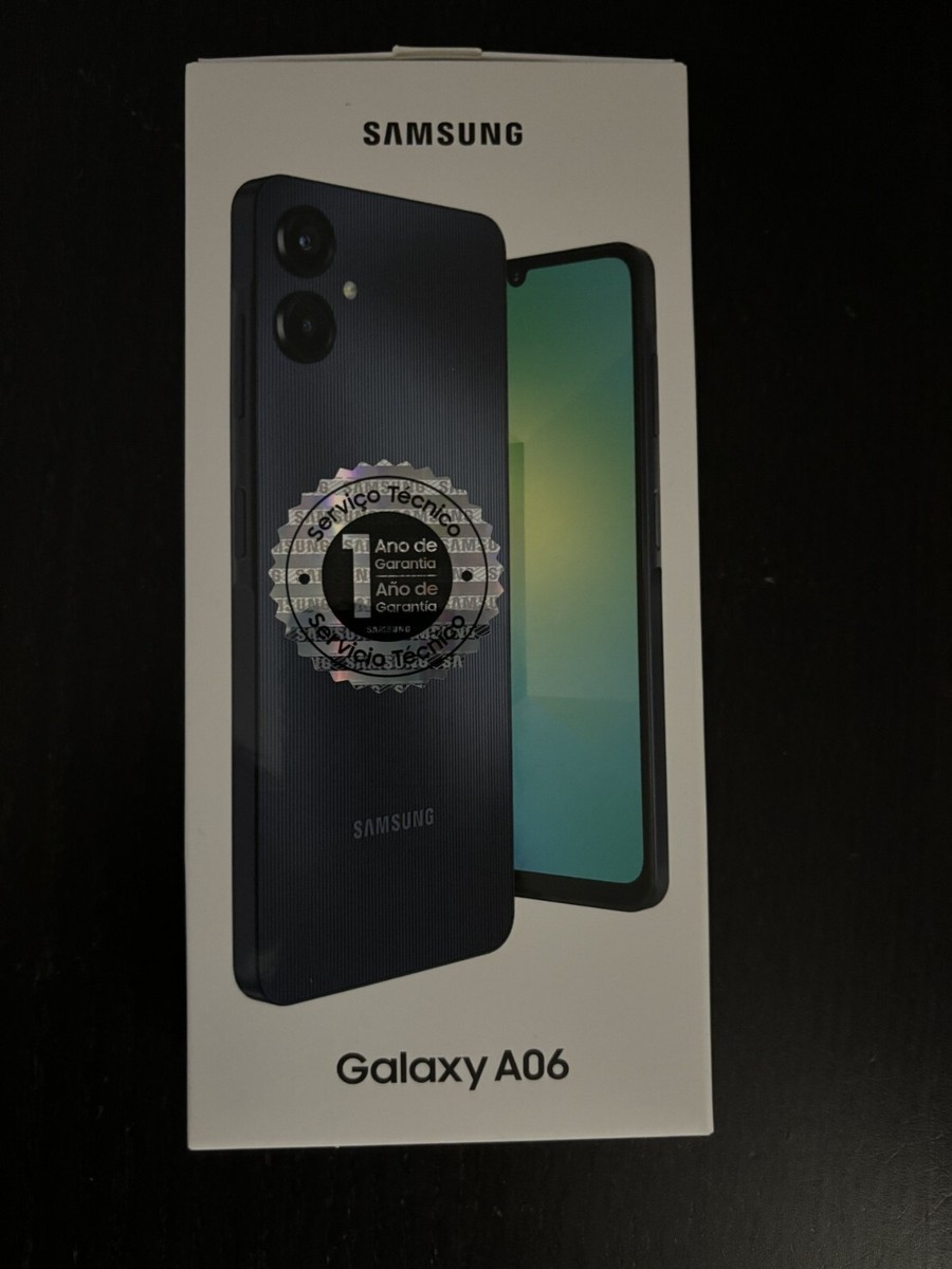 SAMSUNG Galaxy A06 4G LTE (128GB + 4GB) EUR Version SM-A065F/DS BK