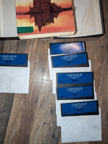 Castles II 2 Siege And Conquest 1992 IBM MS DOS Game 6 Disk - Picture 2 of 4