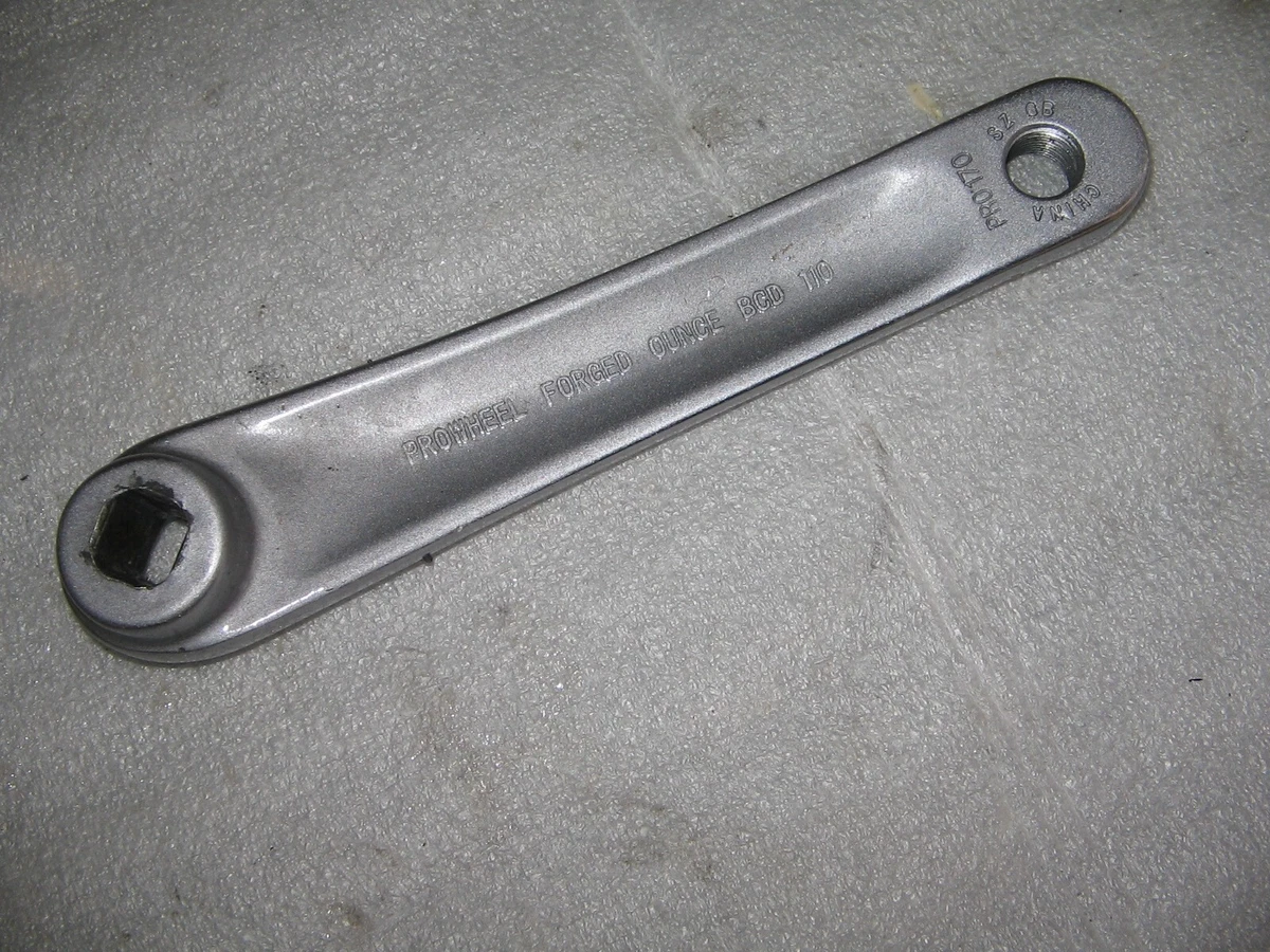 Kit Pedivella Bici Lowrider Cromata 3 1/2 Pollici Con Pignone E Movimento Centrale – 1 Pezzo - Foto 3