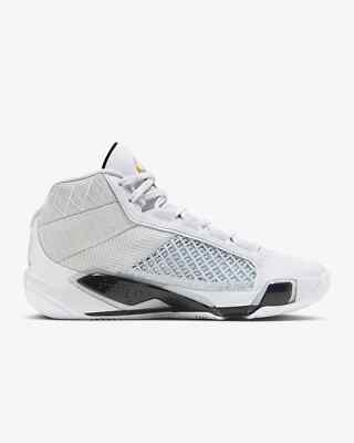 【新品未使用】Nike Air Jordan 38 FIBA PF ホワイト New Nike Air Jordan XXXVIII 38 'FIBA' PF Basketball Shoes - White