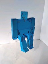 David Weeks Studio Areaware Cubebot BLUE Posa...