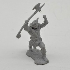 Barbarian Warrior Minis Miniature Unpainted Fantasy D D Tabletop Games 2 inch