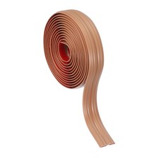 Wall Corner Protector 0.8 in x 3.3 Ft, Self Adhesive Wall Corner Guard, Brown