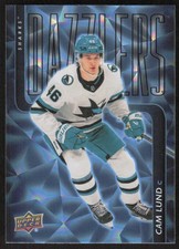 2025-26 UD Series 2 Cam Lund DZ-100 Dazzlers Blue