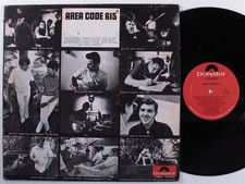 AREA CODE 615 Self Titled POLYDOR 24-4002 LP VG+ y
