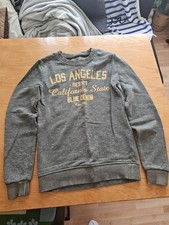 New Style Pullover XS grau Rundhals Langarm L...