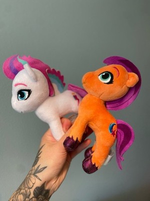 My Little Pony Sunny Starscout & Izzy Moonbow 7'' Plush Toy Set Hasbro 2021
