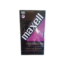NEUE Maxell HGX Gold 240 Videocassette Special Event E-240 &nbsp;OVP