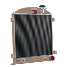 3 Row Aluminum Radiator For 1939-1940 Ford 3 Chopped Grill Shells Wchevy V8 3 Row Aluminum Radiator For 1939-1940 Ford 3 Chopped Grill Shells Wchevy V8