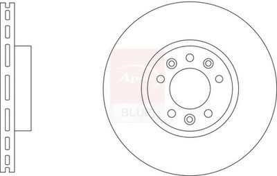 2x Brake Discs Pair Vented fits PEUGEOT EXPERT 1.6D Front 2016 on 304mm Set New