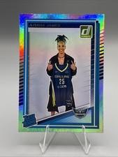2025 Donruss WNBA Silver Holo Rated Rookie #95 Aziaha James