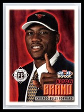 1999-00 Hoops #168 Elton Brand Base Rookie Card RC Chicago Bulls. rookie card picture