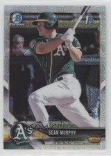 2018 Bowman Chrome Prospects Mega Box Mojo Refractor Sean Murphy #BCP58 l8e