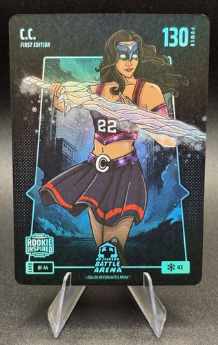2024 Bo Jackson Battle Arena C.C. "Caitlin Clark" Battlefoil Ice #BF-44 (RC)