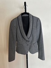 Woman's Valentino Gray Wool Jacket Size 4