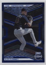 2023 Panini Elite Extra Edition Blue Aspirations 175/349 Alex Clemmey #95 0i4k