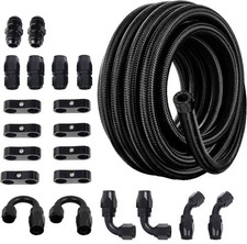 Lokocar 8an Fuel Line Kit 8an Nylon Braided Fuel Line Hose Fitting Kit Cpe 10ft Lokocar 8an Fuel Line Kit 8an Nylon Braided Fuel Line Hose Fitting Kit Cpe 10ft