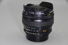 Minolta MD Rokkor 16 mm f/2.8 obiettivo Fisheye (versione MD) per attacco SR