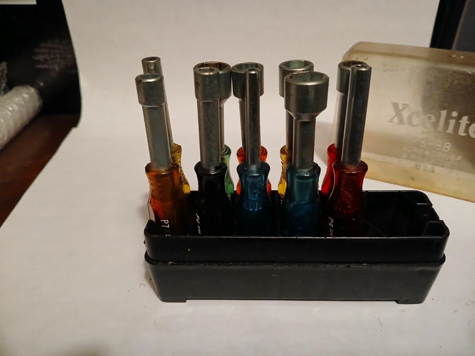 Xcelite PS-88 Vintage Screwdriver Set 9 piece With Case EUC missing one - Image 2 of 3