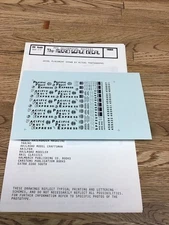 Microscale Decal N Scale 60-17: Pacific Fruit Express Mechanical Reefers