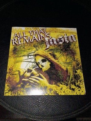 All That Remains Jasta Split 7  Record Metal HxC Hatebreed Eone Razor And Tie