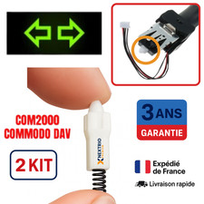 Kit réparation clignotant COM2000 DAV – Commodo Peugeot Citroën 206 307 PSA x2