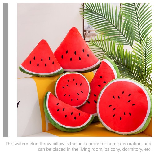 Simuliertes Wassermelonenweichkissen Kind Wassermelonen-Sitzkissen Fruchtkissen - Bild 4 von 12