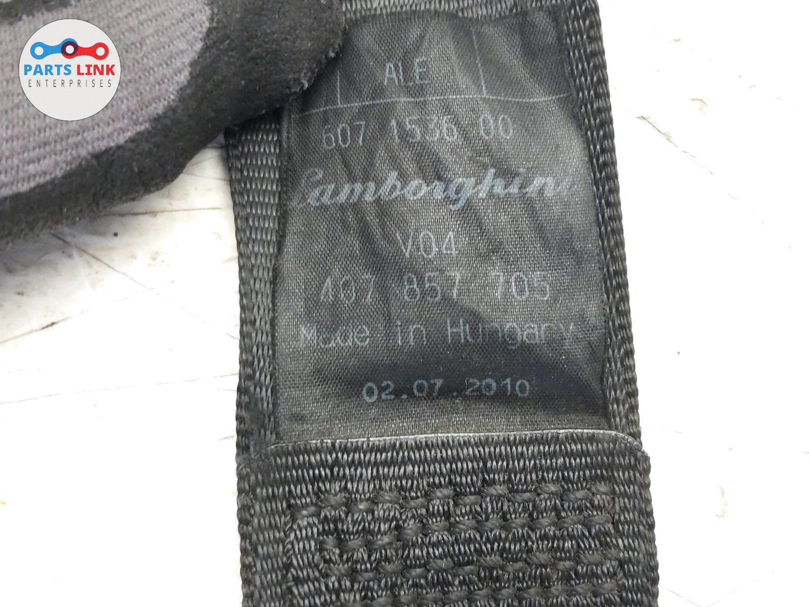 2010-2014 LAMBORGHINI GALLARDO SEATBELT RETRACTOR SEAT BELT SPYDER RIGHT OR LEFT