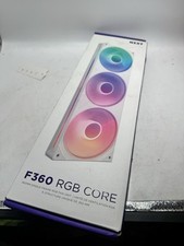NZXT F360 RGB Core Single-Frame RGB Case Fan 360mm White - Open Box