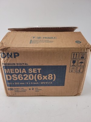 DNP DS620 6x8 Media Set Photo Paper Ribbon Kit For DS620A Printer