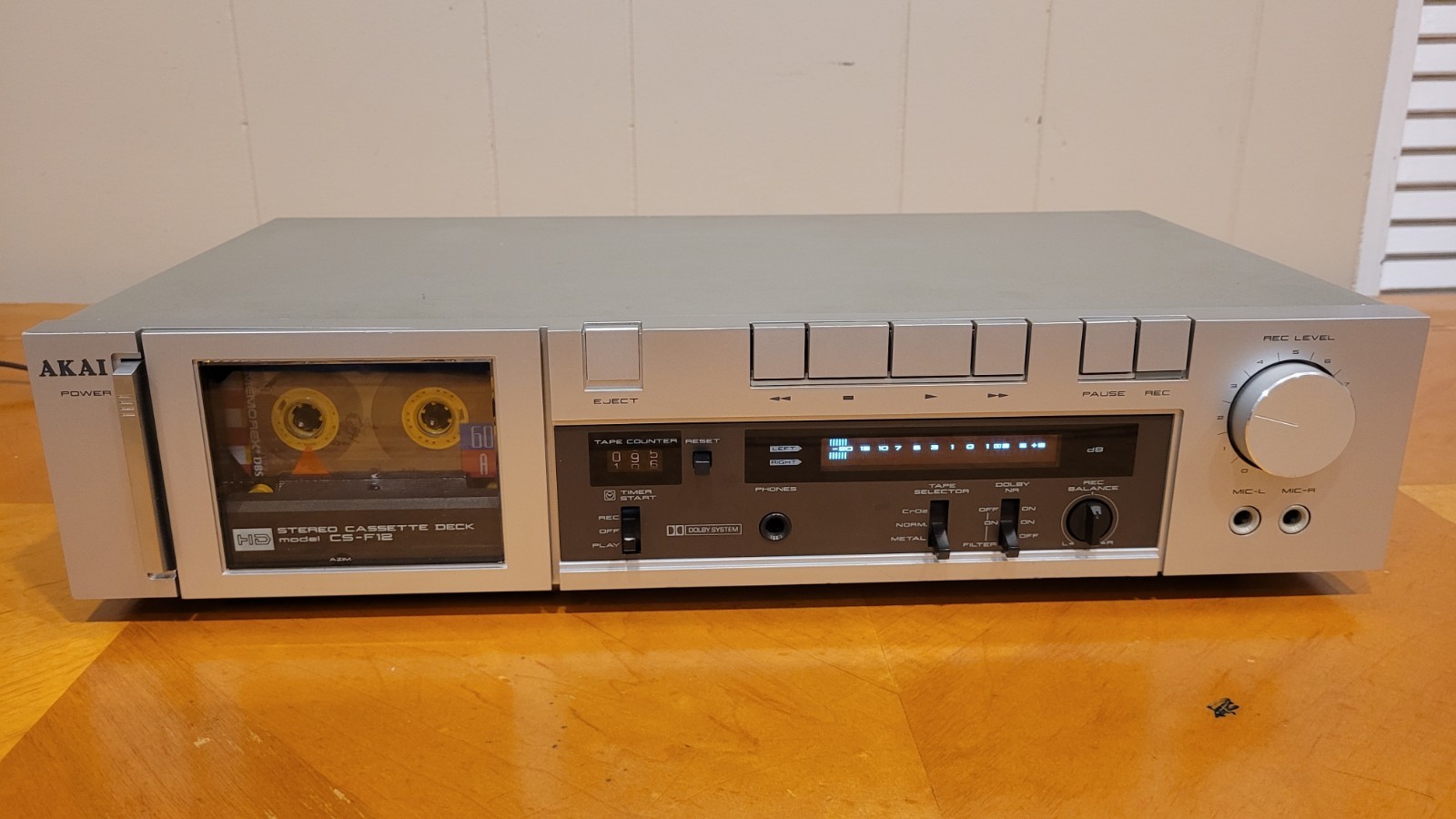 Akai CS-F12 vintage audio equipment - eBay listing photo 4