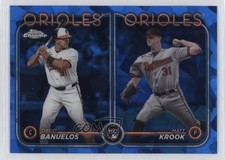 2024 Chrome Update Sapphire Edition Rookie Combo David Banuelos Matt Krook 1bg0