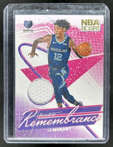 2024-25 Panini Hoops Ja Morant Rookie Remembrance Jersey #RR-JMG Grizzlies