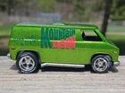 Vintage Hot Wheels Super Van Custom Mountain Dew Delivery Real Riders 1/64 Loose