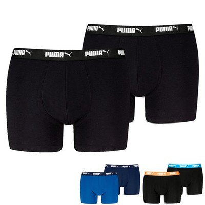 Puma Herren Sport Boxershorts (2er Pack) Baumwolle Boxershorts Laufunterwäsche Männer