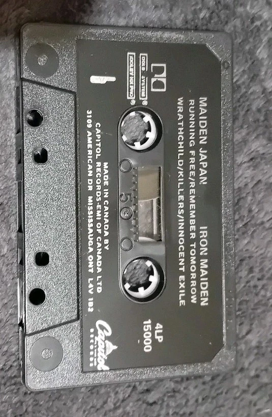 IRON MAIDEN-MAIDEN JAPAN-RARE CASSETTE - Image 4 of 4