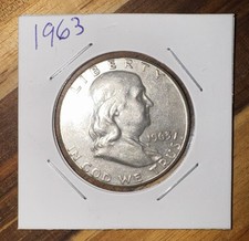 1963 50C Franklin Half Dollar