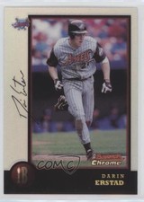 1998 Bowman Chrome Refractor Darin Erstad #47 3y4