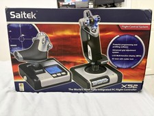 Logitech G Saitek X52 Pro Flight Control System PC Video Controller and games