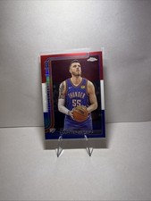 2025-26 Topps Chrome #181 Isaiah Hartenstein Red White& Blue Refractor OKC