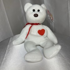 Ty Beanie Baby, Valentino - Brown Nose - 1993/1994 Tag Errors