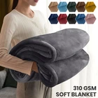 Soft Faux Fur Fleece Throw Blanket Twin Queen Warm Cozy Sofa Bedding Blankets