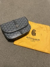 Goyard Belvedere PM Messenger Bag Grey