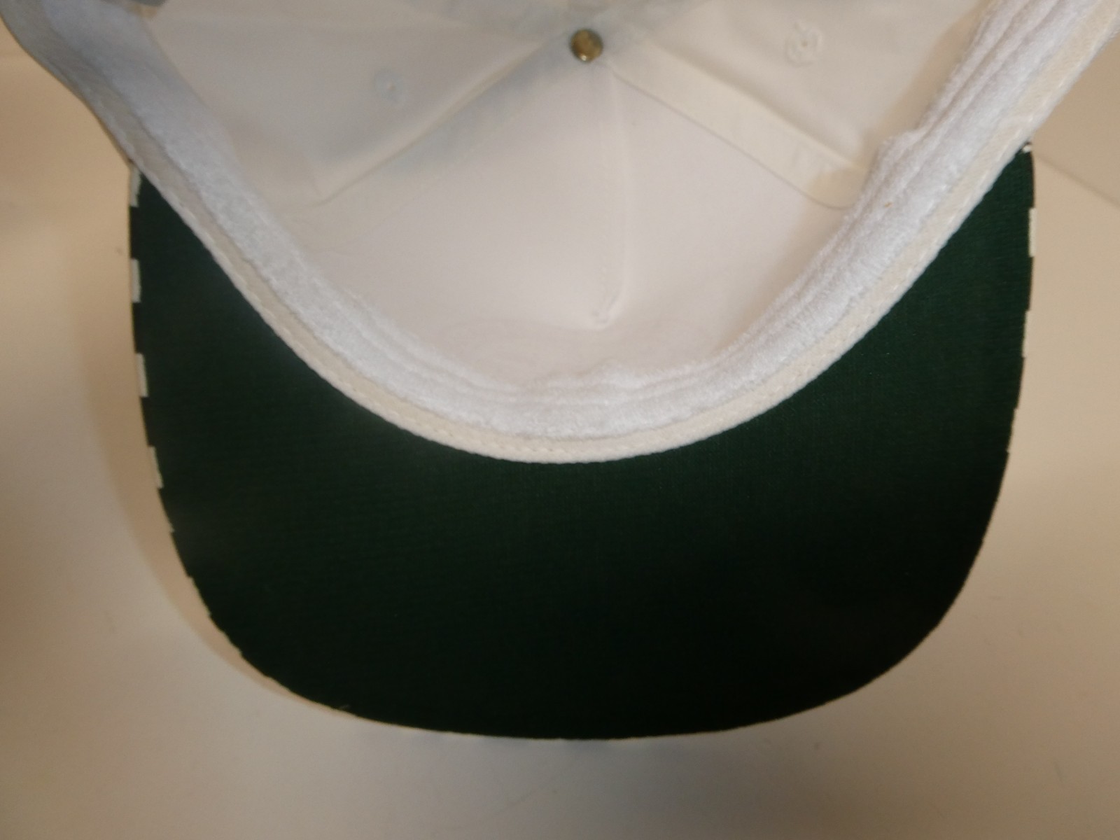 VTG JOLIET, IL Crossroads Checkered SAN SUN Adjustable Snapback Hat Cap