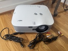 NEC NP2000 4000Lumens XGA Large Venue Projector Lamp  Power Cord -Read Details