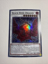 Black Rose Dragon (UR) RA04-EN057 Quarter Century Stampede 1st Edition