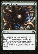 Ancient Stirrings 2XM 151 Normal English NM - MTG