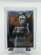 Topps 2025  Chrome Fortune 15 Brock Bowers Rookie Refractor Insert F15-2 Raiders