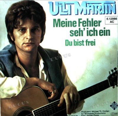 Ulli Martin - Meine Fehler Seh' Ich Ein 7in (VG/VG) .*