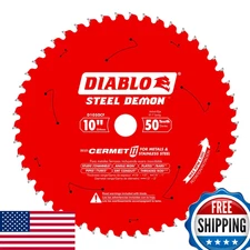 Diablo Steel Demon Cermet II Saw Blade 10" 50T Metal & Stainless Steel D1050CF
